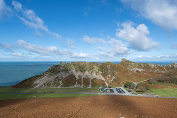 Landscape photo of the Valley Of The Rocks in Exmoor National Park