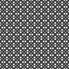 Abstract Cross Pattern Dots Logo generative computational art illustration