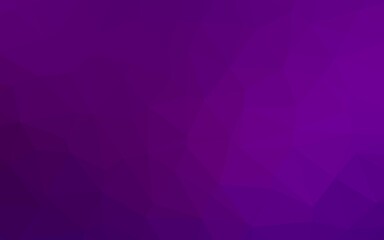 Fototapeta premium Dark Purple vector abstract mosaic backdrop.