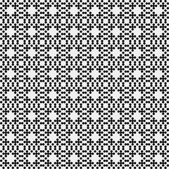 Abstract Cross Pattern Dots Logo generative computational art illustration
