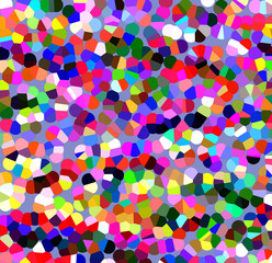 abstract background. color mosaic. vector illustration.