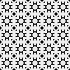 Abstract Cross Pattern Dots Logo generative computational art illustration