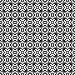 Abstract Cross Pattern Dots Logo generative computational art illustration