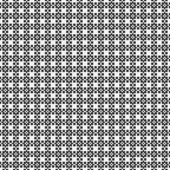 Abstract Cross Pattern Dots Logo generative computational art illustration