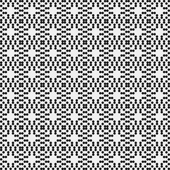 Abstract Cross Pattern Dots Logo generative computational art illustration