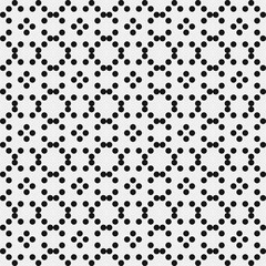 Abstract Cross Pattern Dots Logo generative computational art illustration