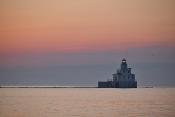 Lighthouse at Dawn