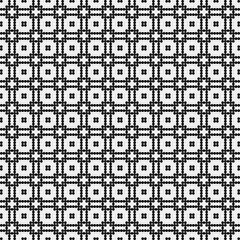 Fototapeta premium Abstract Cross Pattern Dots Logo generative computational art illustration