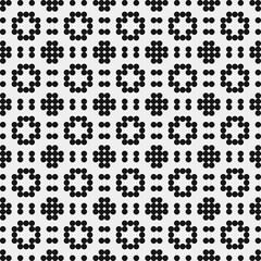 Abstract Cross Pattern Dots Logo generative computational art illustration