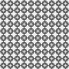 Abstract Cross Pattern Dots Logo generative computational art illustration