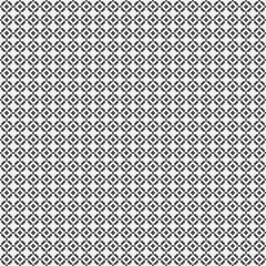 Fototapeta premium Abstract Cross Pattern Dots Logo generative computational art illustration