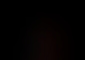 Dark Black vector blur pattern.