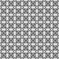 Abstract Cross Pattern Dots Logo generative computational art illustration