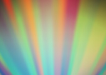 Light Green, Red vector blur pattern.