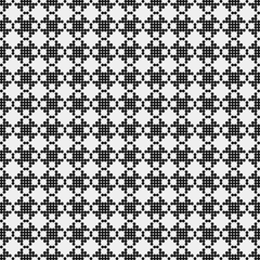 Abstract Cross Pattern Dots Logo generative computational art illustration