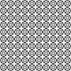 Abstract Cross Pattern Dots Logo generative computational art illustration