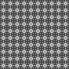 Abstract Cross Pattern Dots Logo generative computational art illustration