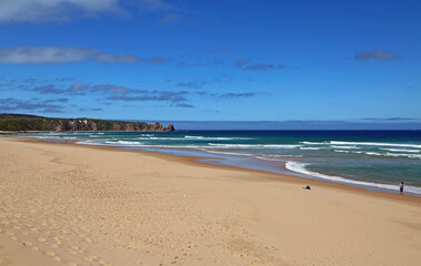 Fototapeta na wymiar Woolamai surf beach - Phillip Island, Victoria, Australia