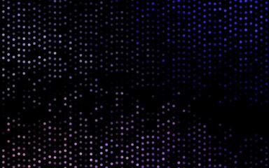 Dark Purple vector layout with circle shapes.