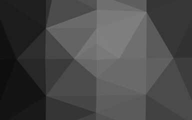 Obraz premium Light Silver, Gray vector polygonal pattern.