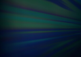 Dark BLUE vector abstract blurred template.