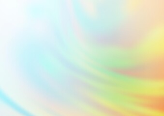 Light Blue, Yellow vector bokeh and colorful pattern.