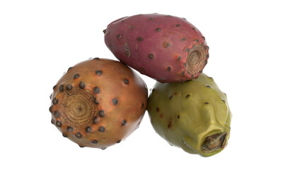 Prickly Pears 3D  isolated Background