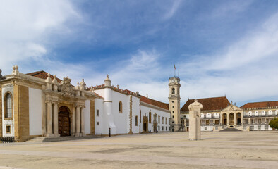 Fototapeta premium Historic campus of the University of Coimbra, Portugal.
