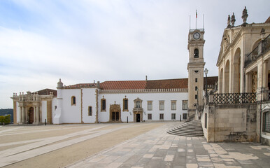 Fototapeta premium Historic campus of the University of Coimbra, Portugal.