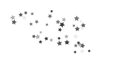 Obraz na płótnie Canvas Star confetti. 