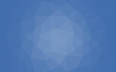 Light BLUE vector abstract polygonal texture.