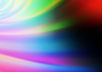 Dark Multicolor, Rainbow vector bokeh and colorful pattern.