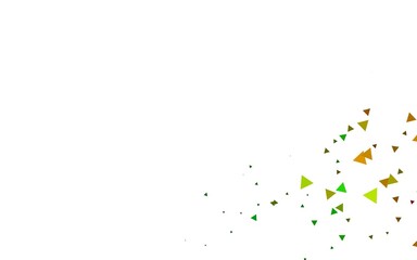 Light Multicolor, Rainbow vector pattern in polygonal style.