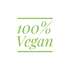 Green food word quote lettering illustration