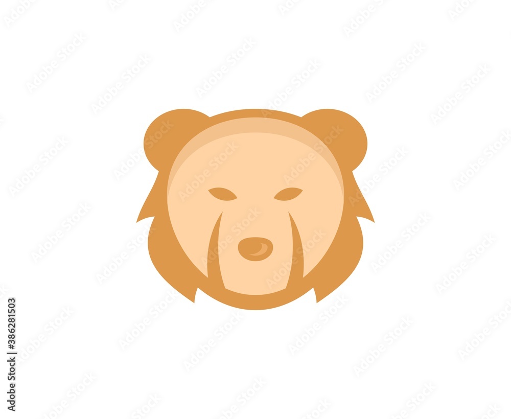 Canvas Prints Bear logo
