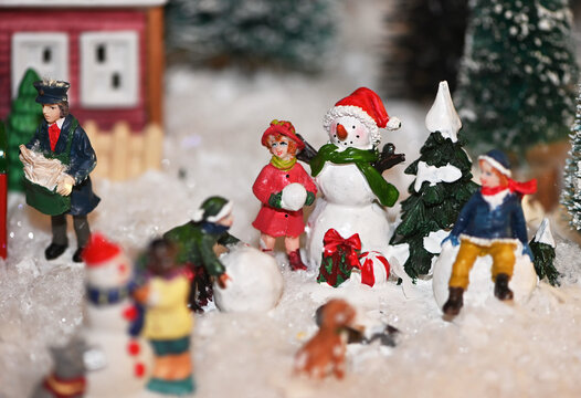 Christmas Village Figurines