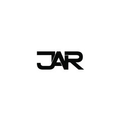 jar letter original monogram logo design