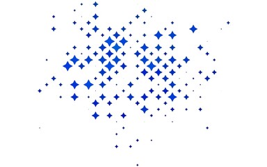 Light BLUE vector texture with beautiful stars.