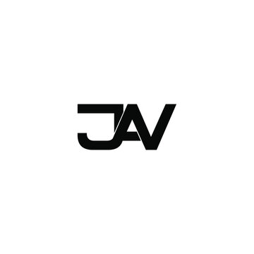 jav letter original monogram logo design