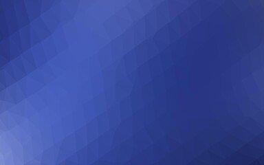 Light BLUE vector polygonal pattern.