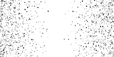 Silver glitter confetti.