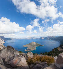 Crater Lake National Park in Oregon