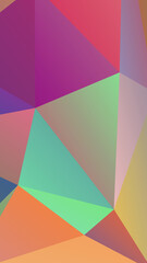 Obraz premium Abstract Color Polygon Background Design, Abstract Geometric Origami Style With Gradient. Presentation,Website, Backdrop, Cover,Banner,Pattern Template