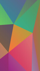 Obraz premium Abstract Color Polygon Background Design, Abstract Geometric Origami Style With Gradient. Presentation,Website, Backdrop, Cover,Banner,Pattern Template