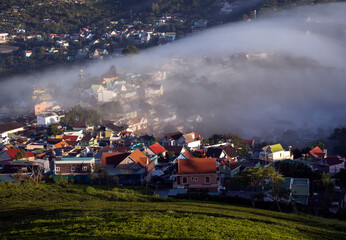 
Early sunshine and clouds