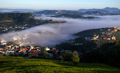 
Early sunshine and clouds