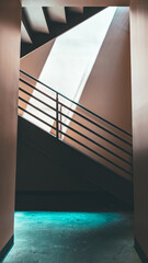 sunlight stairwell