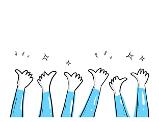applause hand drawn