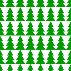 Obraz premium Christmas seamless pattern, Xmas poster design template, vector illustration 