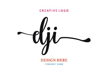 simple DJI lettering logo is easy to understand, simple and authoritative